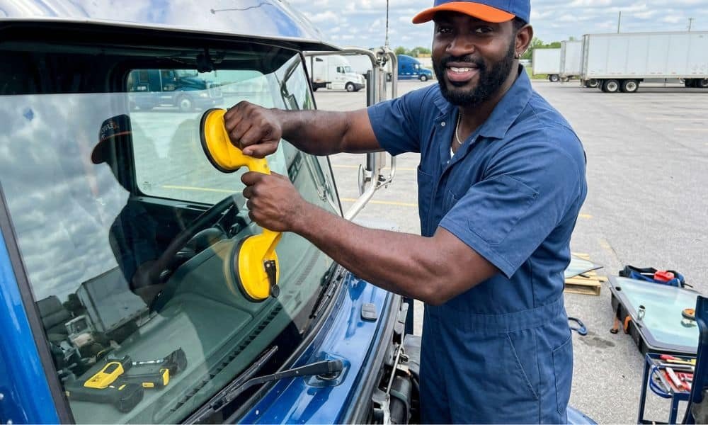 Semi Truck Windshield Repair