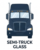 Semi-Truck Glass